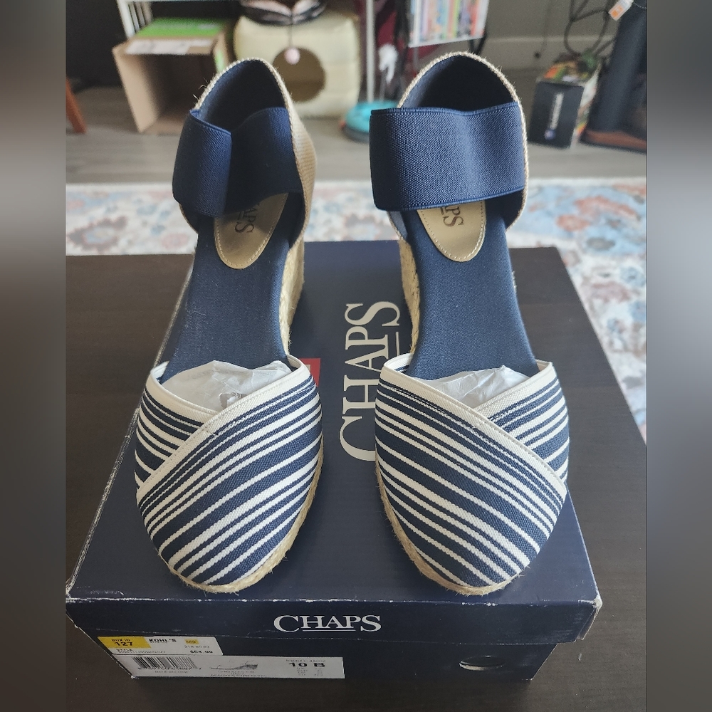 Circus by Sam Edelman Sandals Navy Women's Size 10 B